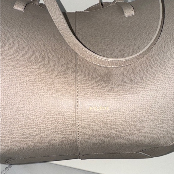 POLENE Cyme Tote - Textured Taupe - Picture 3 of 10